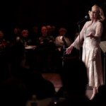 Chicago actor-singer Suzanne Petri sings ÄúCelebrate the Holidays With MarleneÄù at the Pritzker Pavilion in Millennium Park in Chicago, Ill., on Monday, December 20, 2010. (Andrew A. Nelles/ For The Chicago Tribune) ct-live-1222-cabaret-series B58937240Z.1 12/20/10 ...OUTSIDE TRIBUNE CO.- NO MAGS, NO SALES, NO INTERNET, NO TV, NEW YORK TIMES OUT, CHICAGO OUT, NO DIGITAL MANIPULATION......OUTSIDE TRIBUNE CO.- NO MAGS, NO SALES, NO INTERNET, NO TV, NEW YORK TIMES OUT, CHICAGO OUT, NO DIGITAL MANIPULATION...
